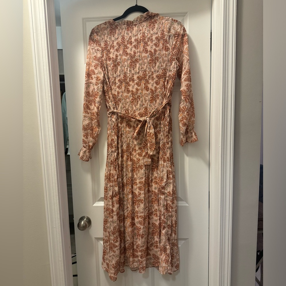 Pink Lily Boutique High Neck Floral Maxi dress